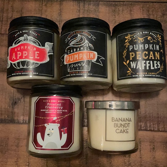 Bath & Body Works Other - Bath & Body Works Single Wick Candle Bundle